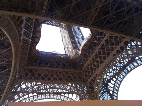 Eiffeltårnet nedefra